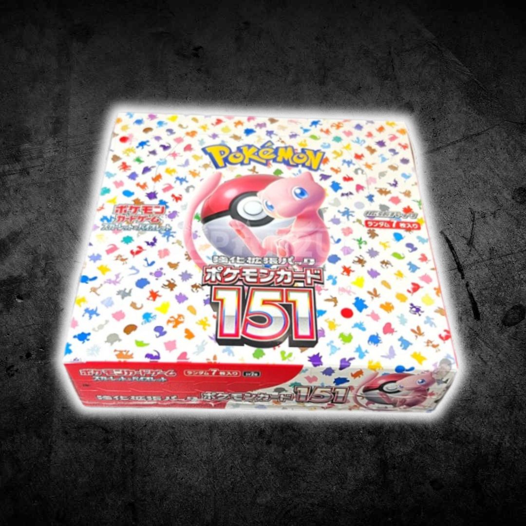 Japanese Pokémon 151 – SV2a Booster Box