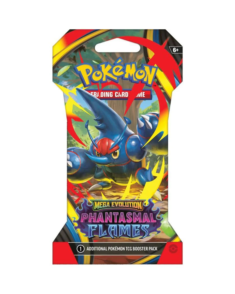 Mega Evolutions ME02 Phantasmal Flames Blister Pack (Random Artwork)