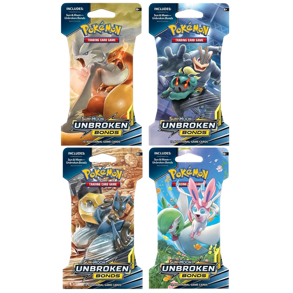 S&M - Unbroken Bonds Blister Pack (Sealed - Random Artwork)