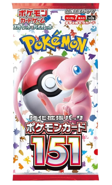 Japanese Pokémon 151 – SV2a Booster Box