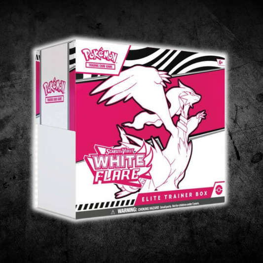 White Flare Elite Trainer Box (ETB)