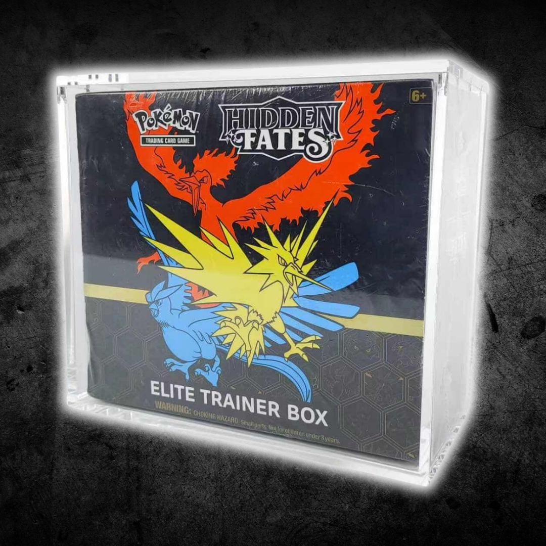 Pokemon ETB Acrylic Case with Magnetic Lid