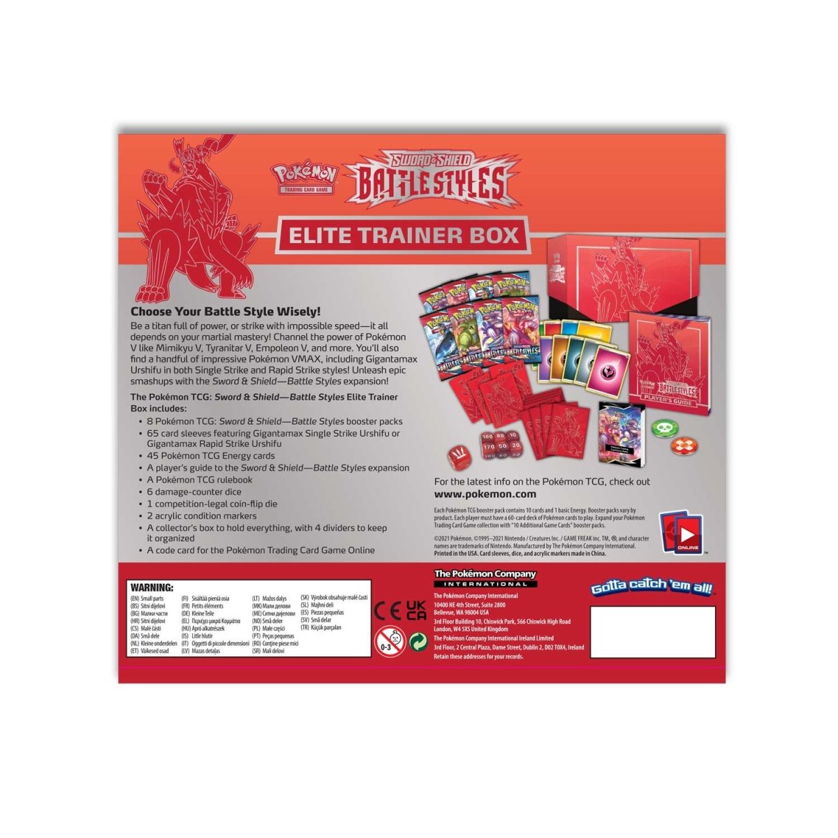 Battle Styles Elite Trainer Box (ETB) pair