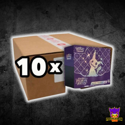 Paldean Fates SV4.5 Elite Trainer Box Case (10 ETBs in Total)