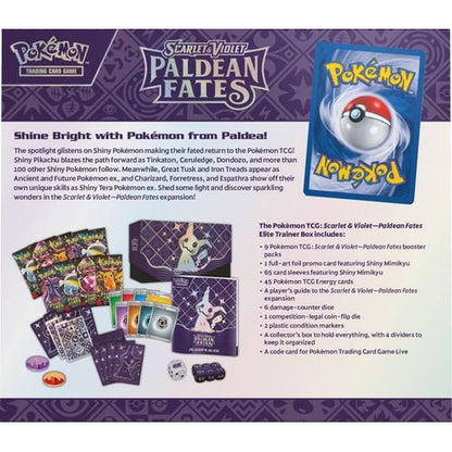 Paldean Fates SV4.5 Elite Trainer Box Case (10 ETBs in Total)