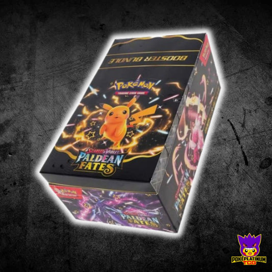 Paldean Fates Booster Bundle Sealed Display Case