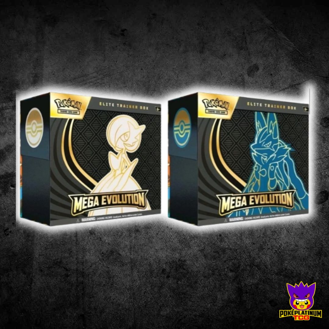 Mega Evolution ME01 Elite Trainer Boxes (ETB) - PAIR