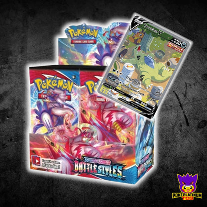 Battle Styles Booster Box with Semi Rigid Protector Case