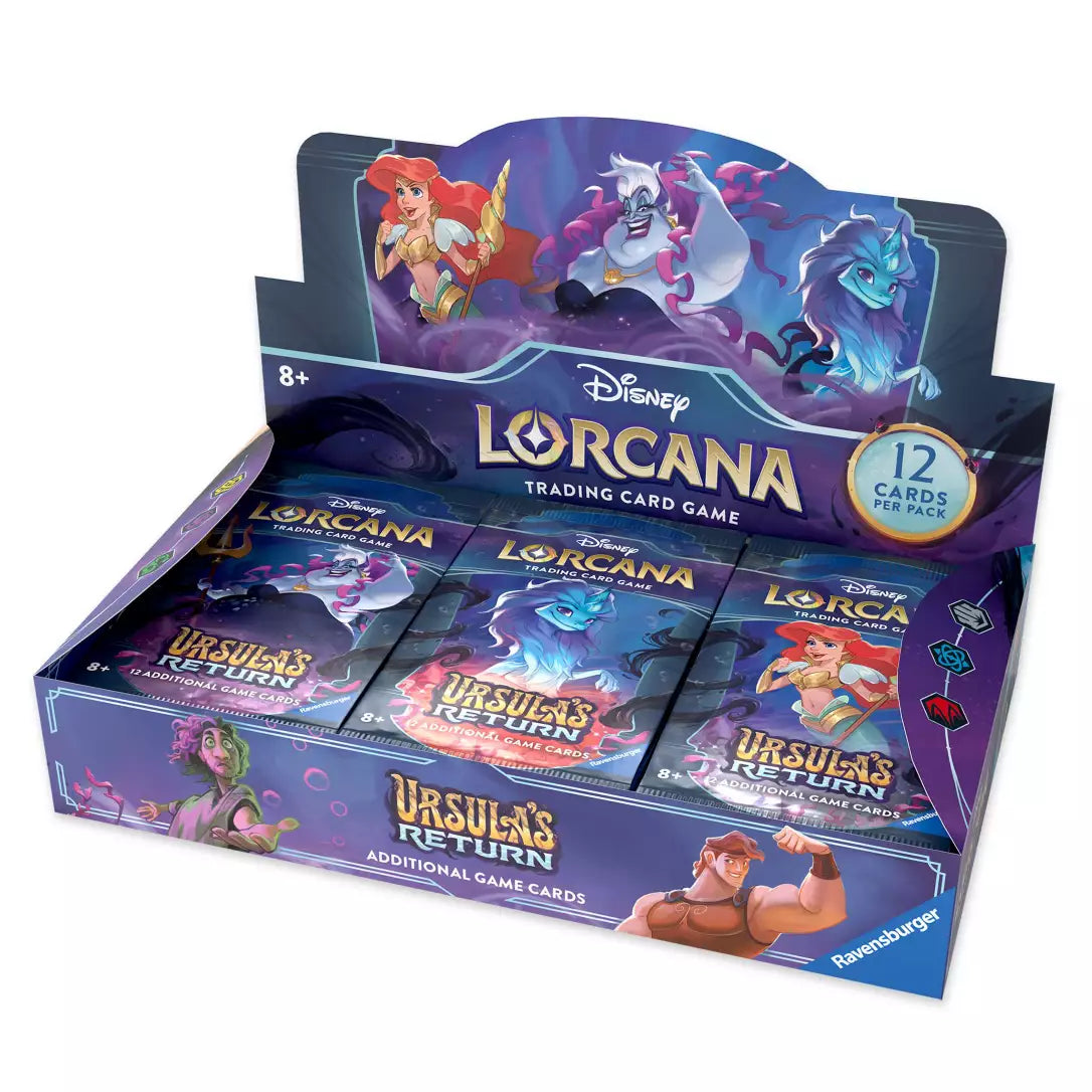 Disney Lorcana TCG Ursula's Return Booster Box - Sealed