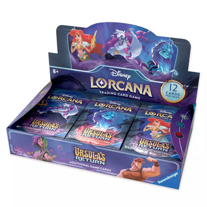 Disney Lorcana TCG Ursula's Return Booster Box - Sealed