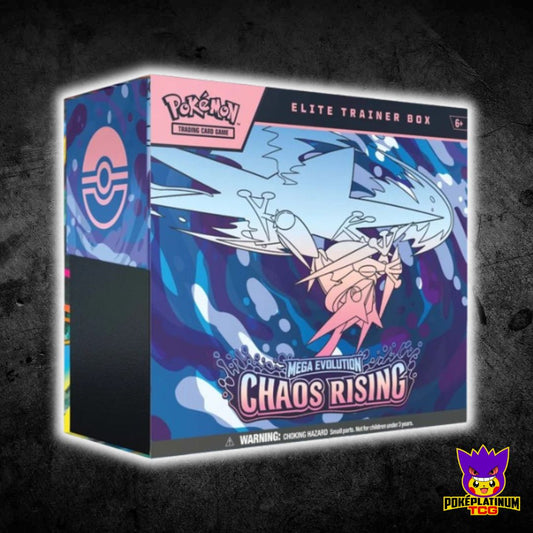 Chaos Rising ME04 Elite Trainer Box (ETB) with Semi Rigid Protector Case