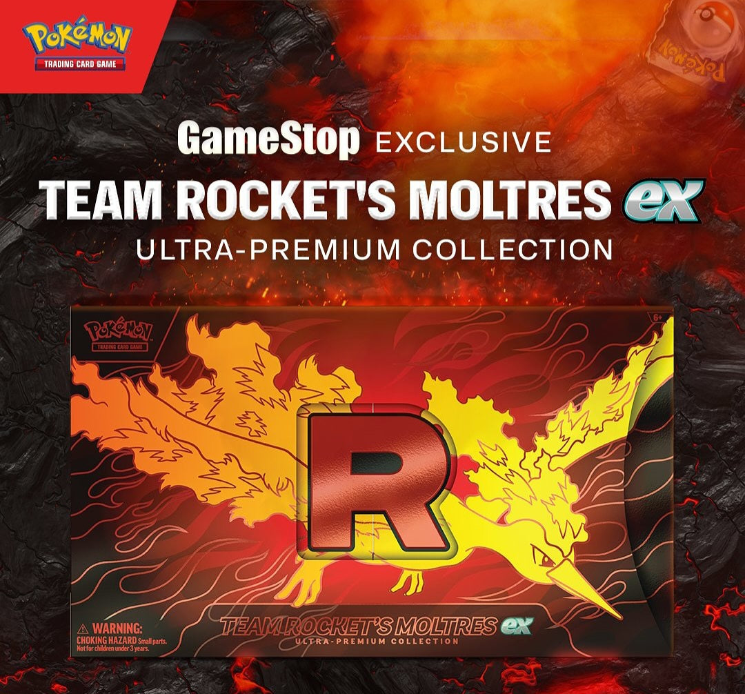 Team Rocket Moltres ex Ultra-Premium Collection GAMESTOP EXCLUSIVE