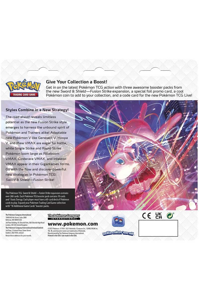 Fusion Strike 3-pack Blister - Eevee Promo