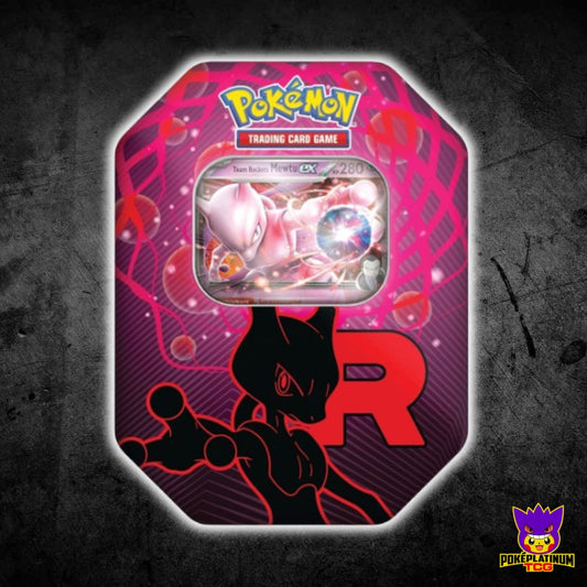Team Rocket Tin - Mewtwo Artwork