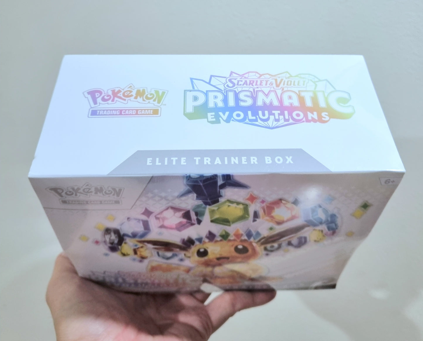 Prismatic Evolutions Elite Trainer Box (ETB) with Semi Rigid Protector Case**