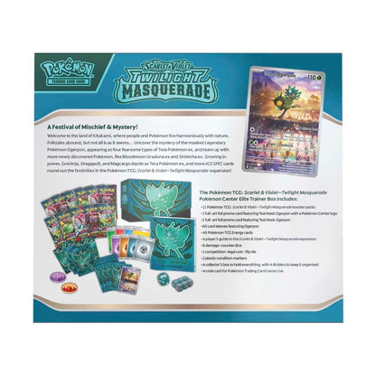 Twilight Masquerade POKEMON CENTRE Exclusive Elite Trainer Box (PC ETB)