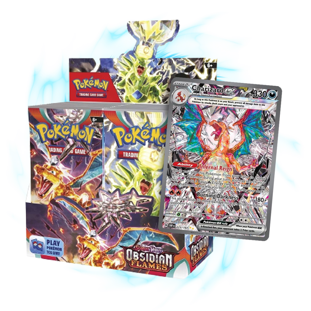 Scarlet & Violet SV03 - Obsidian Flames Booster Box Sealed Case of 6