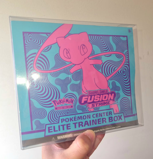 Fusion Strike POKEMON CENTRE Exclusive Elite Trainer Box (PC ETB) with Semi Rigid Protector Case**