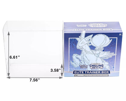 Plastic Semi Rigid Protector for English Pokémon Elite Trainer Box (ETB)