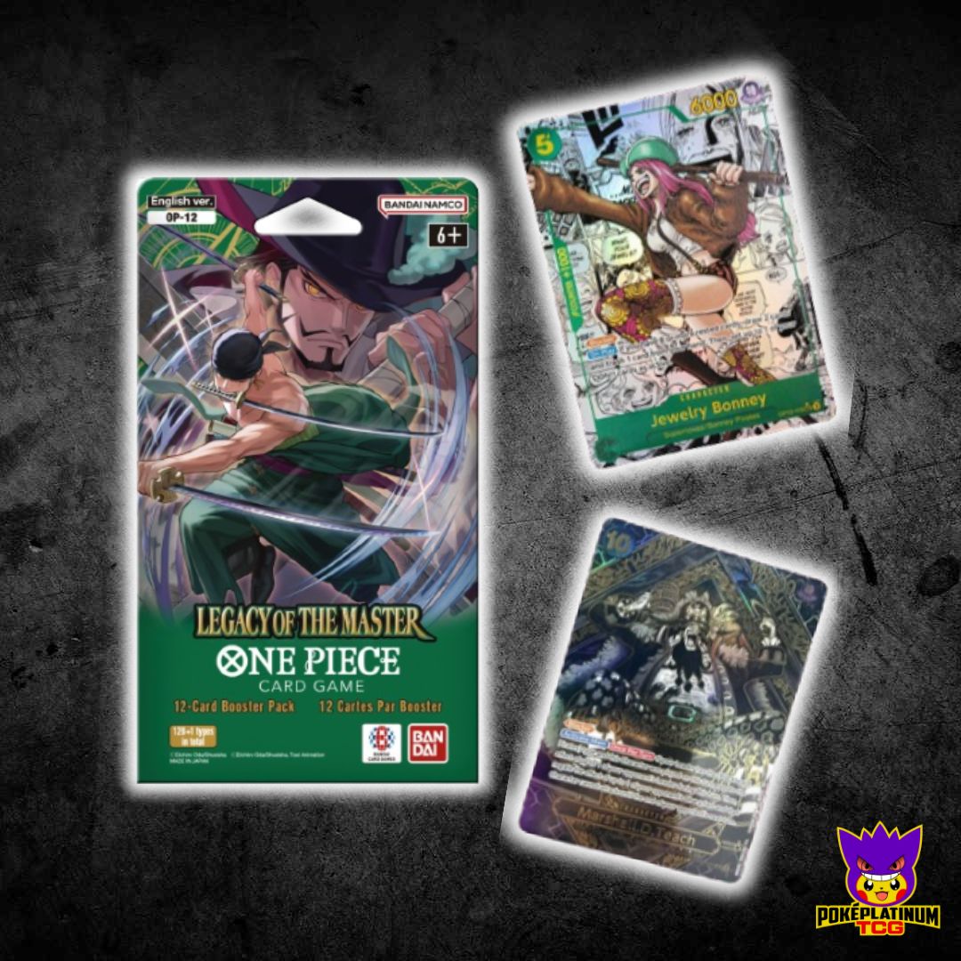 One Piece OP-12 Legacy Of The Master Blister Pack - English