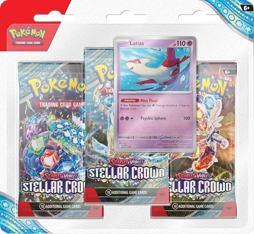 Stellar Crown 3-Pack Blister (Latias Promo)