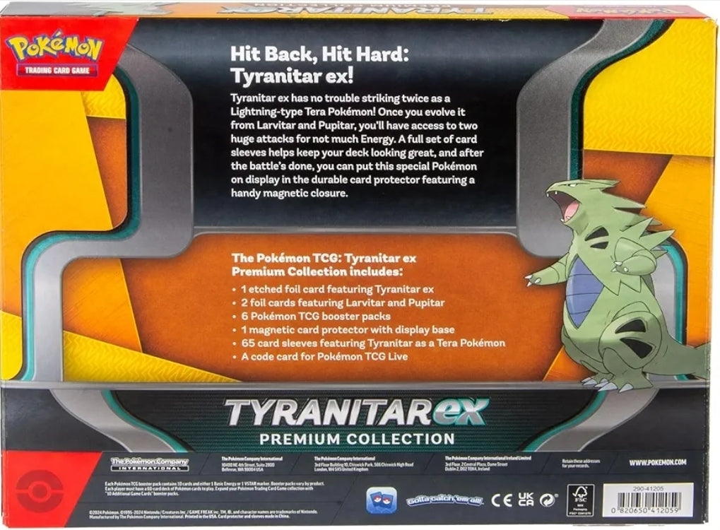 Tyranitar ex Premium Collection Box