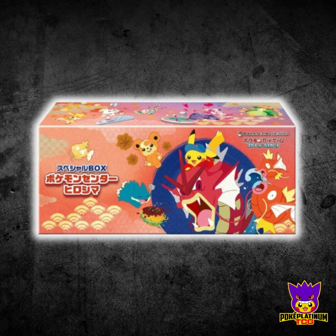 Japan POKÉMON CENTRE EXCLUSIVE Special Box - Hiroshima WITH SHRINK