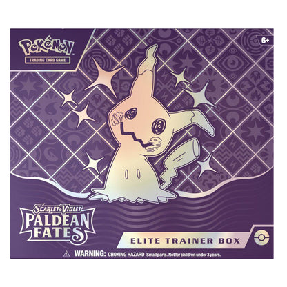 Paldean Fates Elite Trainer Box (ETB) WITH ACRYLIC CASE