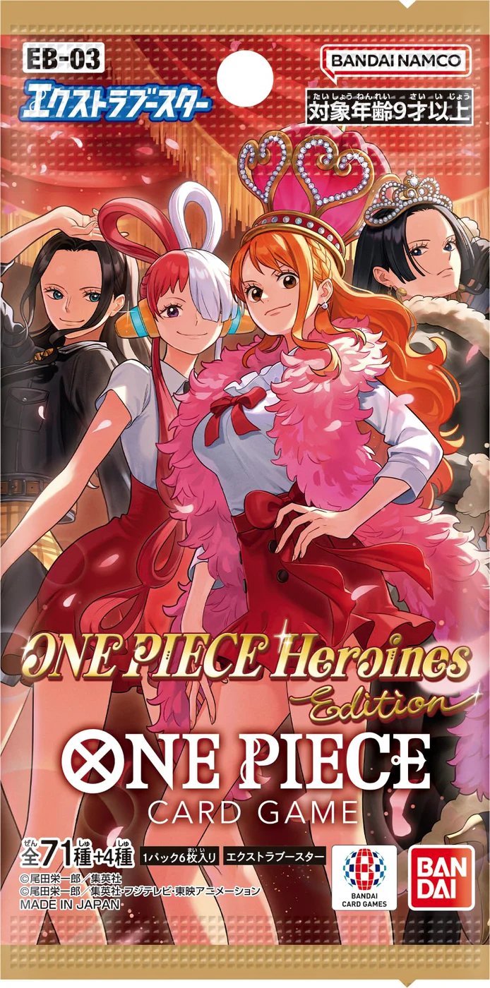 One Piece EB03 Heroines Edition Booster Box - Japanese