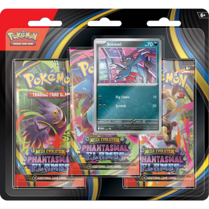 Phantasmal Flames Three Booster Blister (Random Promo)