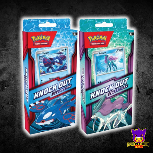 Knock Out Collection (2026) - Kyogre & Suicine (PAIR)