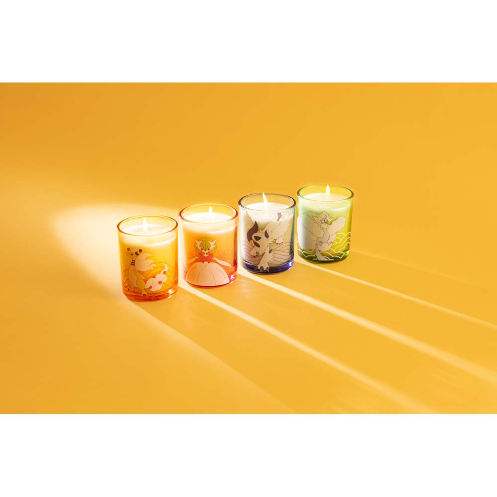 Pokemon (Officially Licensed Merchandise) - Mega Evolutions Glass Candle Set 4-Pack