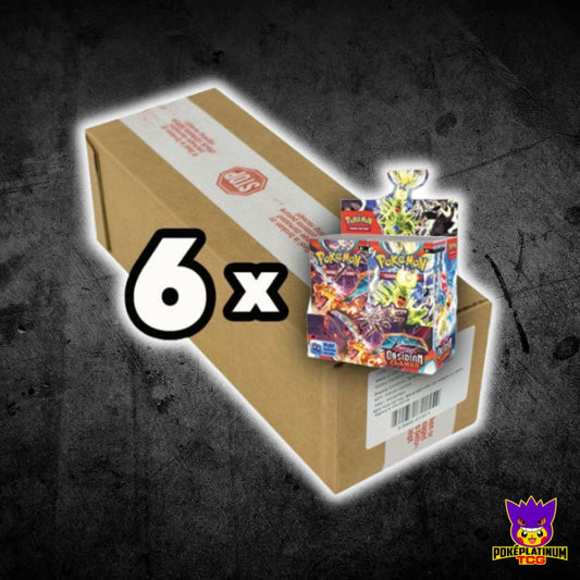 Scarlet & Violet SV03 - Obsidian Flames Booster Box Sealed Case of 6
