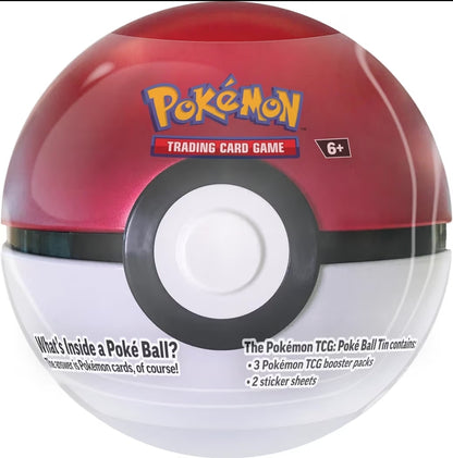 2023 PokéBall Tin Bundle - Poké Ball, Lure Ball & Premier Ball [9 SWSH Booster Packs in total]