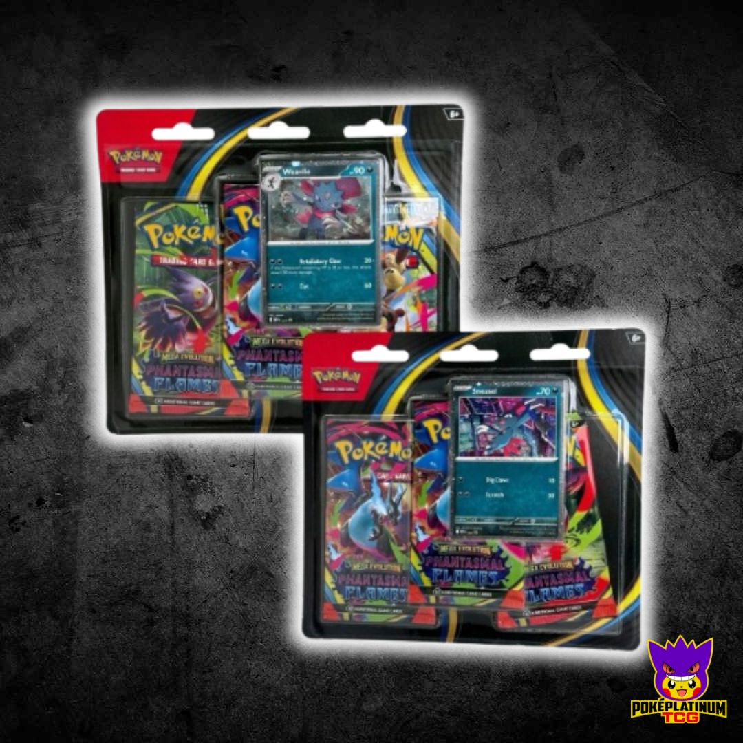 Phantasmal Flames Three Booster Blister (Random Promo)