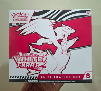 White Flare Elite Trainer Box (ETB)**