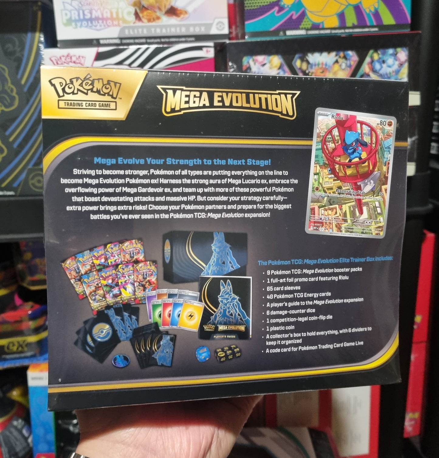 Mega Evolution ME01 Elite Trainer Box (ETB) - Lucario**