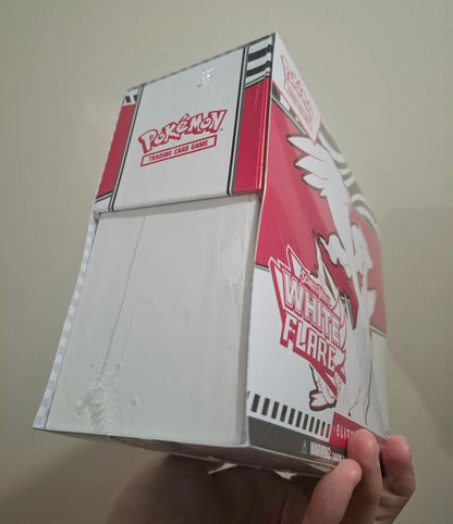White Flare Elite Trainer Box (ETB)**