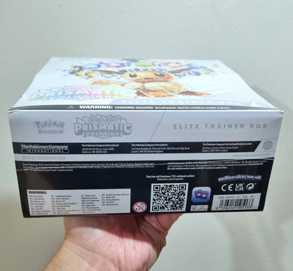 Prismatic Evolutions Elite Trainer Box (ETB) with Semi Rigid Protector Case**