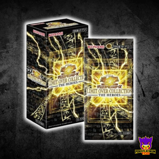 Yu-Gi-Oh Limit Over Collection The Heroes Booster Box - Japanese