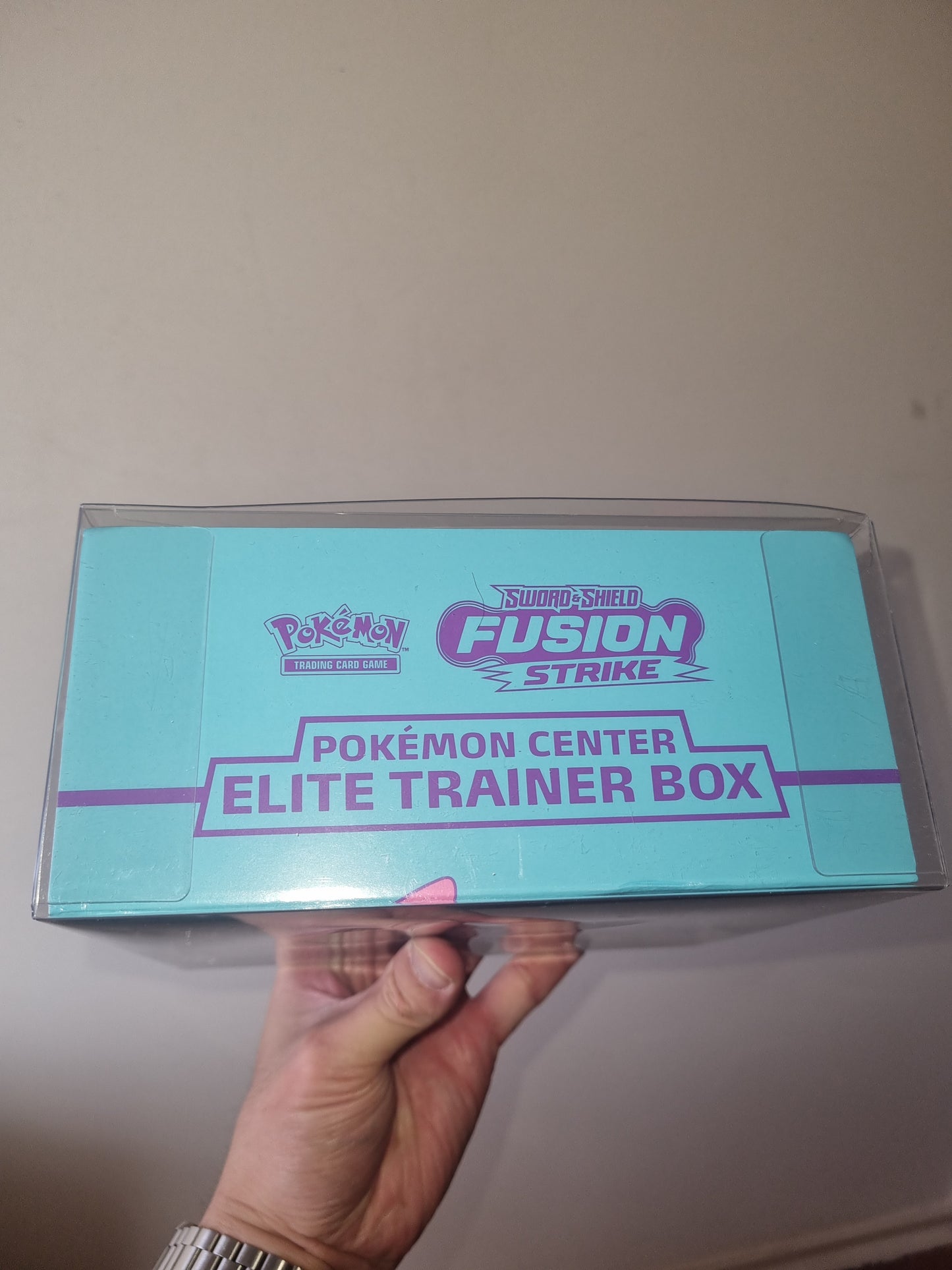 Fusion Strike POKEMON CENTRE Exclusive Elite Trainer Box (PC ETB) with Semi Rigid Protector Case**