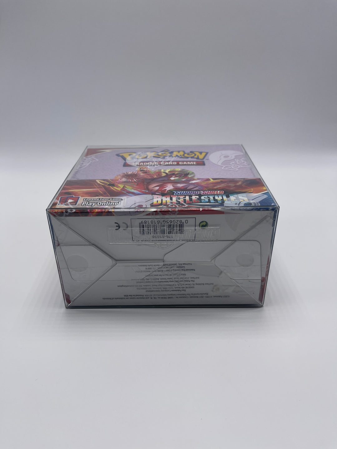 Plastic Semi Rigid Protector for English Pokémon Booster Box