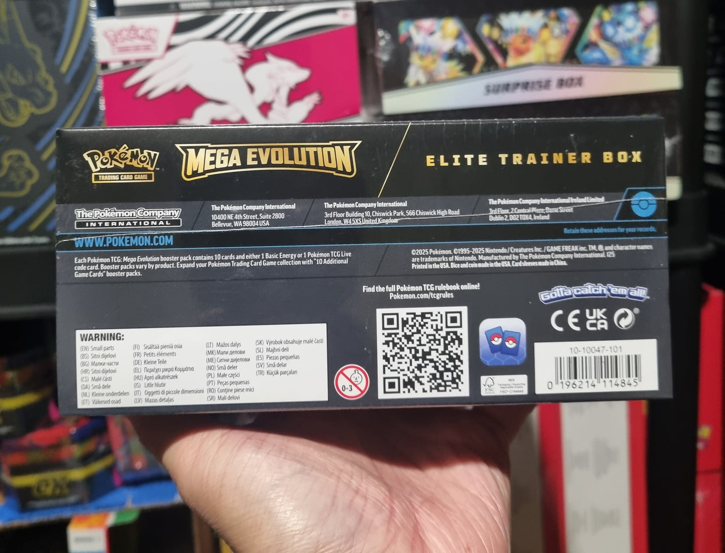 Mega Evolution ME01 Elite Trainer Box (ETB) - Lucario**