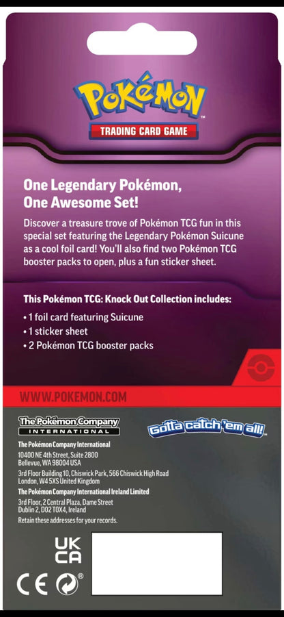 Knock Out Collection (2026) - Kyogre & Suicine (PAIR)