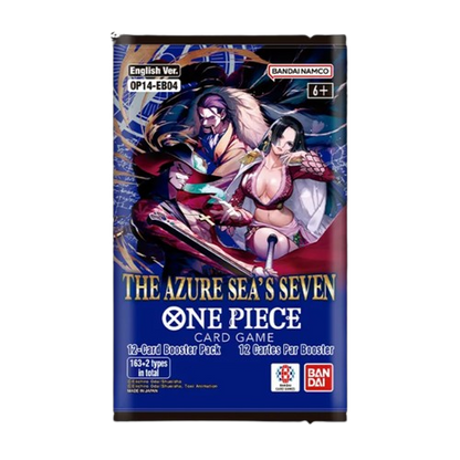 One Piece OP-14 The Azure Sea's Seven Booster Box - English [SEALED - MINT]
