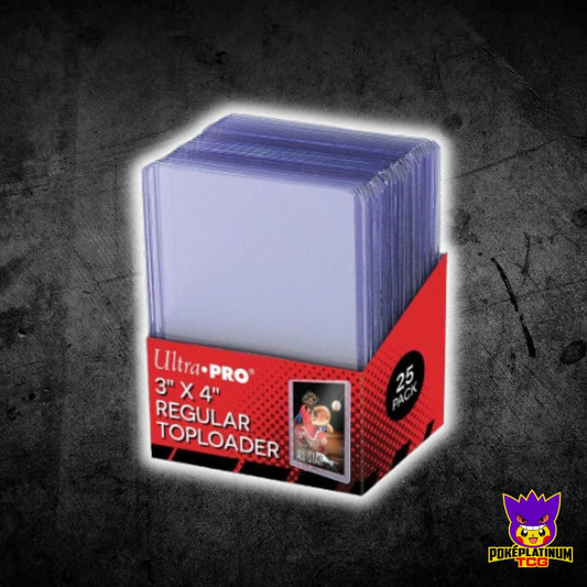 Ultra Pro Top Loader 25 pack Clear Border