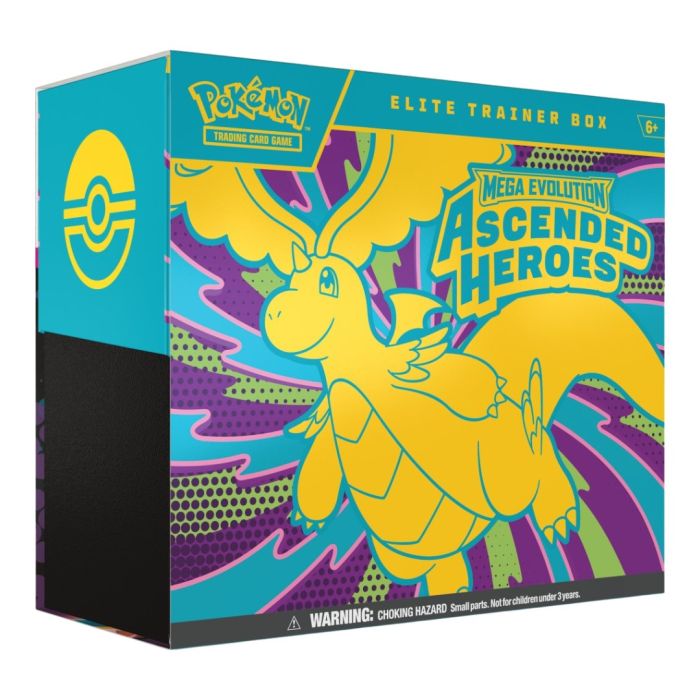 Ascended Heroes Elite Trainer Box Sealed Case of 10 ETBs