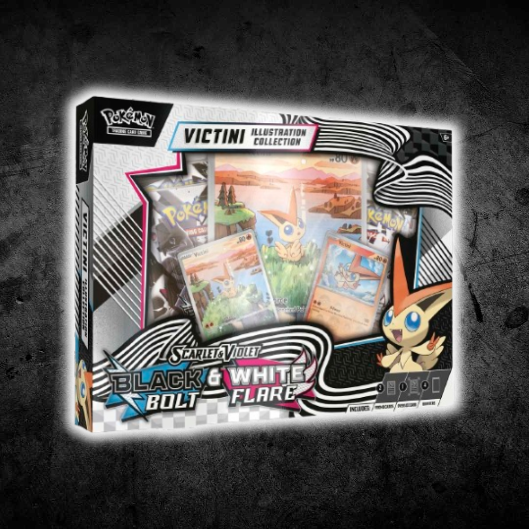Black Bolt & White Flare Victini Illustration Collection (SV10.5)