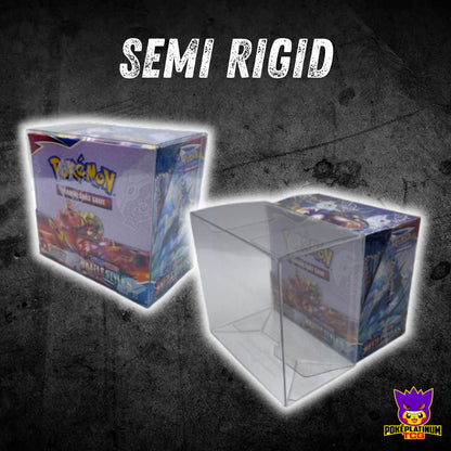Plastic Semi Rigid Protector for English Pokémon Booster Box