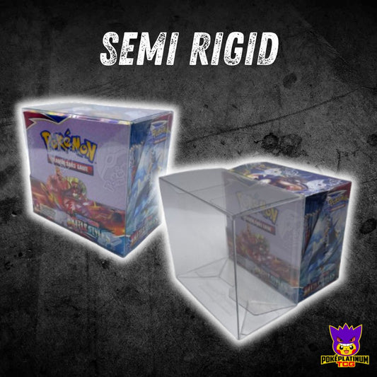 Plastic Semi Rigid Protector for English Pokémon Booster Box